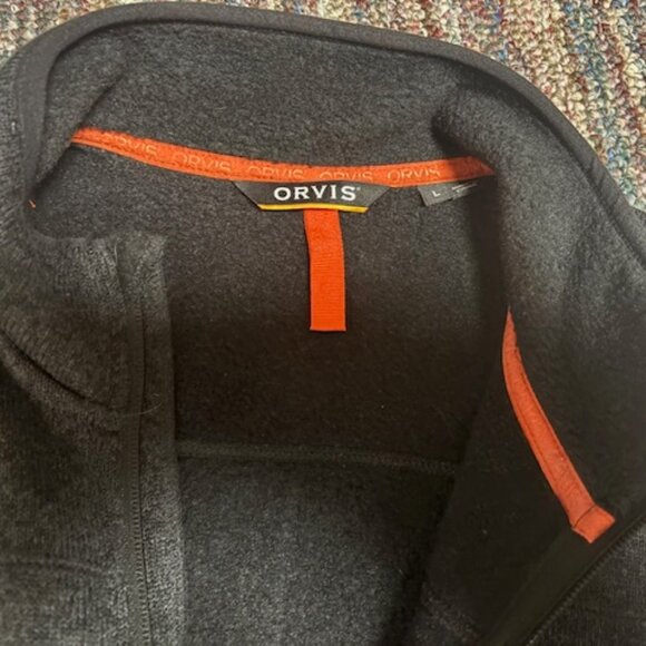 Orvis Bundle R65 Sweater Fleece Jacket and VEST - Picture 2 of 4